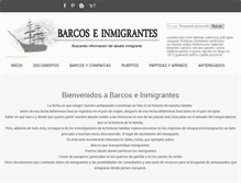 Tablet Screenshot of barcoseinmigrantes.com